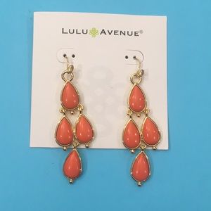 Brand new earrings by Lulu Avenue.